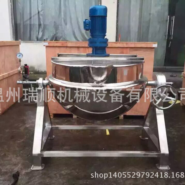 厂家直销电热夹层锅 蒸汽多用途夹层锅立式夹层锅 倾斜式夹层锅