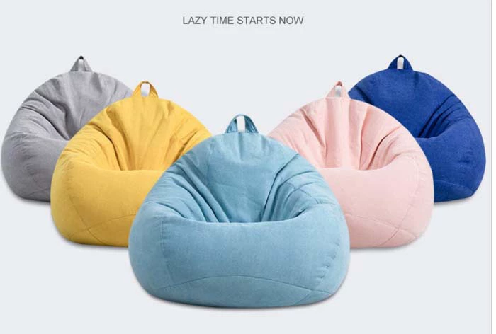 Ленивый диван (пальто) тканевый диван одноместный диван спальня гостиная балкон шезлонг, Amazon