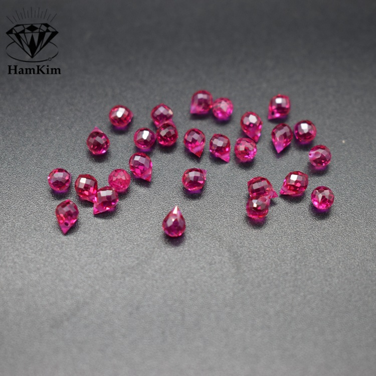 立体水滴 横孔红刚