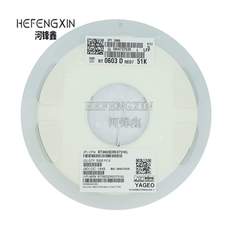 0603 патч-резистор 0,5% 374R 383R 390R 392R 402R 412R