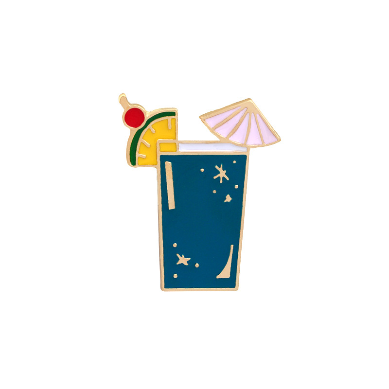 Unisex Gender Simple Style Style Enamel, Enamel Craft Simple Style Pin Cartoon Lemon Parrot Alloy Enamel Unisex Brooches