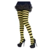 Yellow black stripe pants