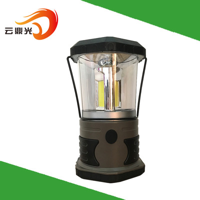 1000流明高亮度COB新款露营提灯 马灯 30W 4D 4节1电池供电
