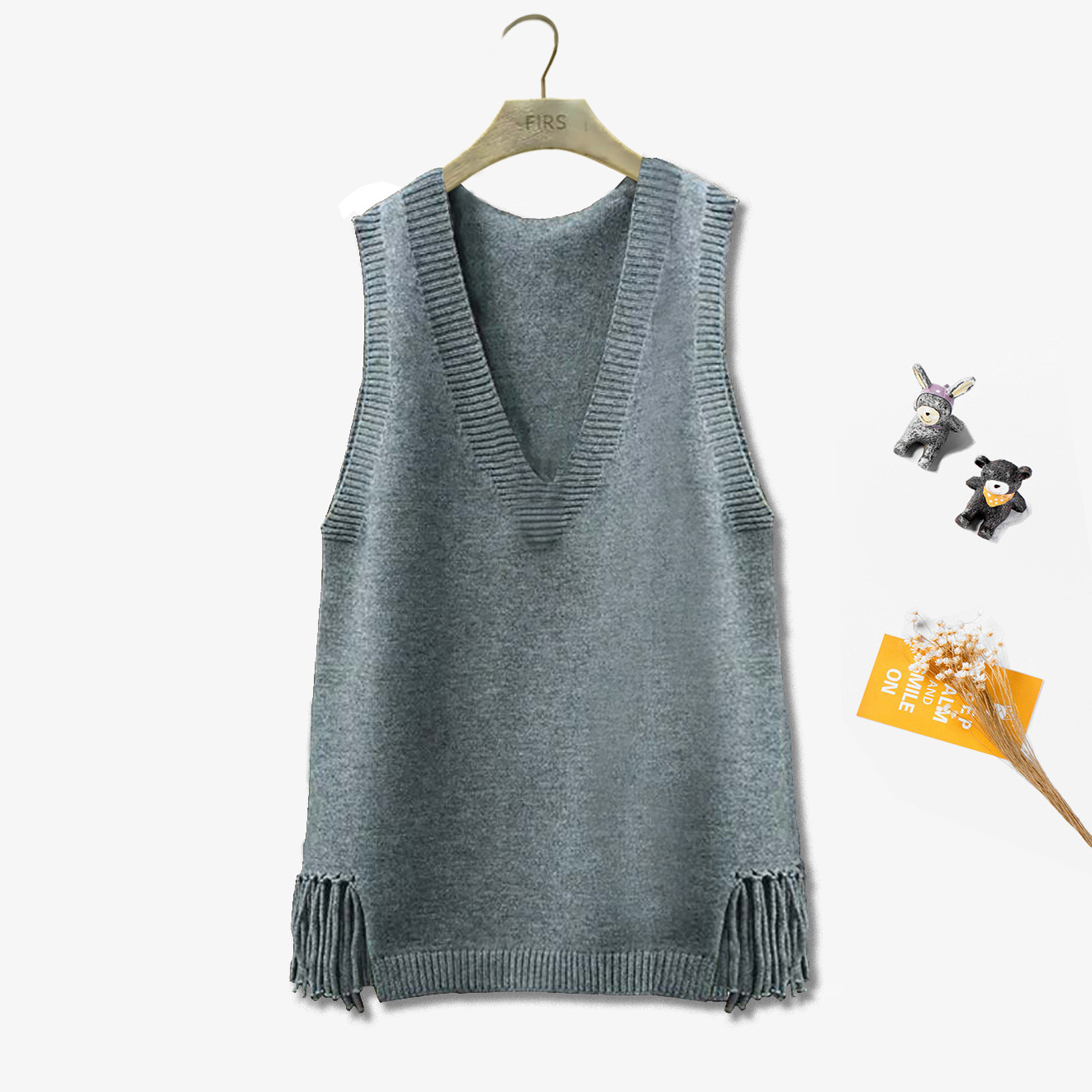 Gilet femme en tricot - Ref 3434799 Image 36