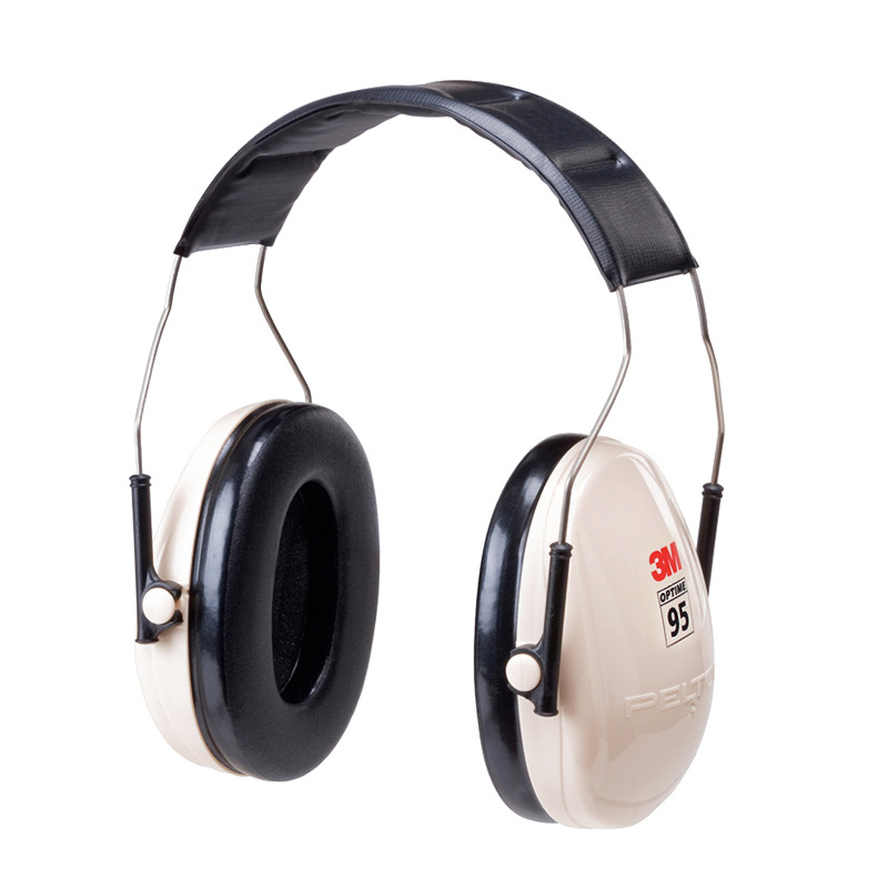3M PELTOR H6A 男女隔音抗舒适可调节头戴式学习工作工业防护耳罩