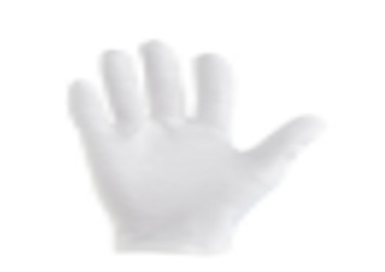 8道线白甲布双层帆布手套