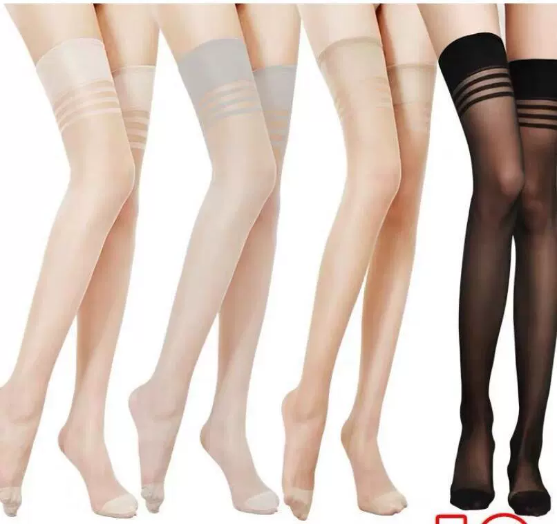 Summer ultra thin tights, thin colored high boots, knee socks, mid-length