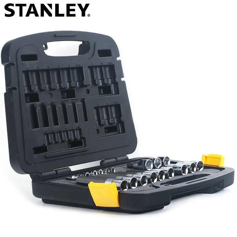 Набор Stanley 18 предметов, профиль 6,3 мм и 12,5 мм, шестигранные насадки, серия 91-942-22