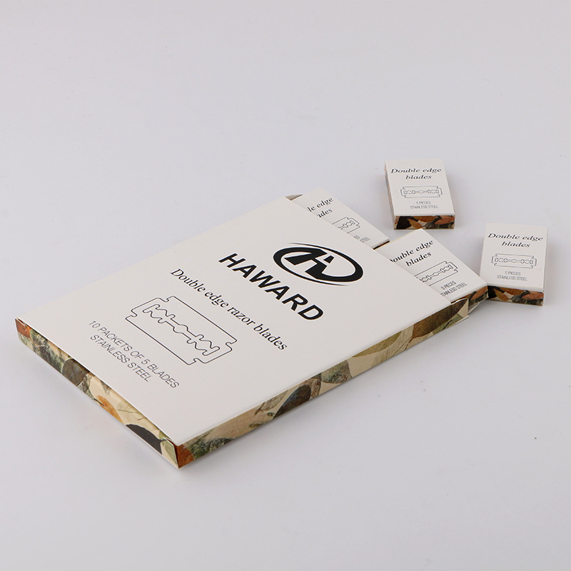 男士刮胡剃毛老式刀片 经典安全剃须刀片直剃刀双刃安全剃须刀片