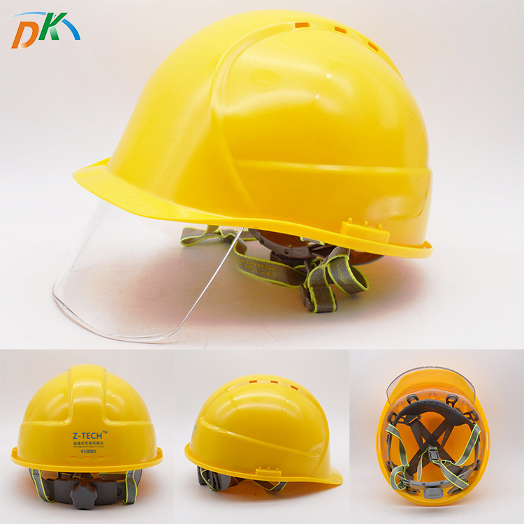 Bymented mirror helmet ABS construction personnel protective cap air permeability Z helmet labor insurance engineering cap manufacturer 2