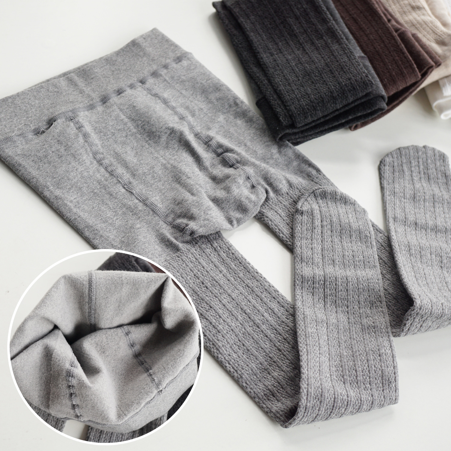2020 Autumn and winter New products children Pantyhose girl Bottoming socks Brushed keep warm thickening Plush Twist Pantyhose