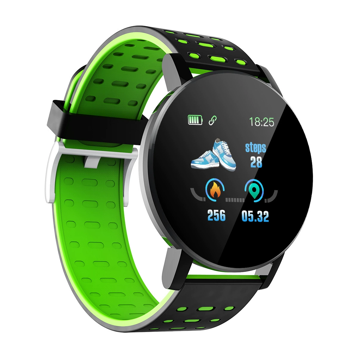 Умные часы 119plus (FitPro) Bluetooth, отслеживание пульса и артериального давления, экран 1,44" или 1,3"