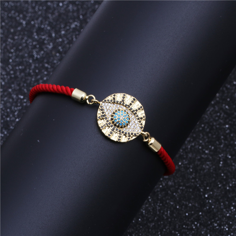 Croix-frontière  Femmes De Bracelet De Mode Tendance Zircon Valentine Jour De Traction Réglable Bracelet Personnalisation display picture 3