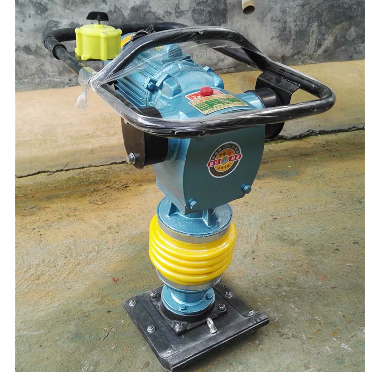 厂家直销手扶式电动打夯机 电动冲击夯 地基压实冲击夯