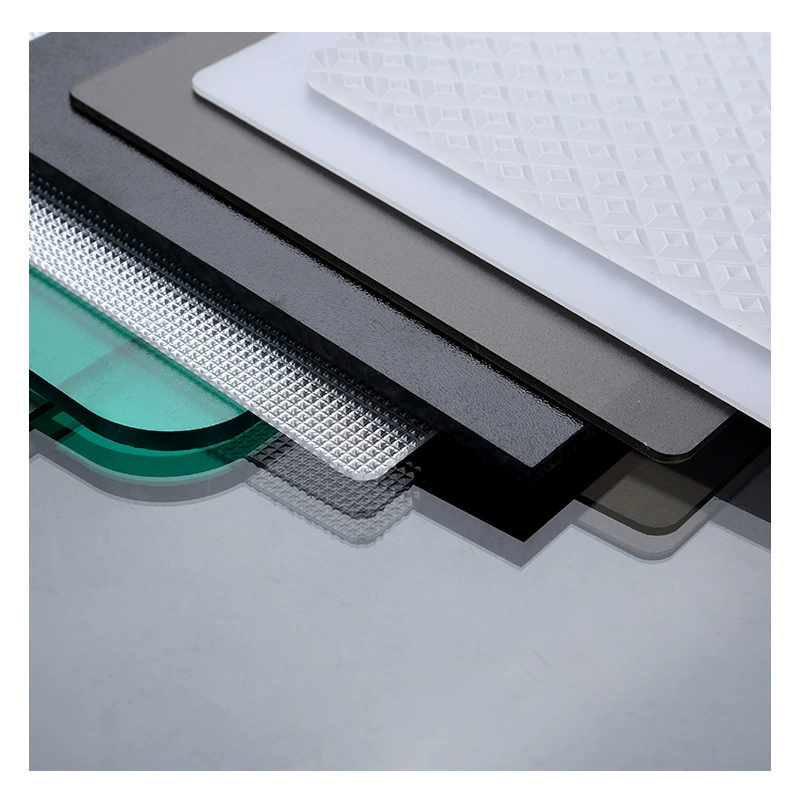 Manufacturer processes highly transparent solid PC board, polycarbonate board, awning, bent sun board, PC endurance board engraving