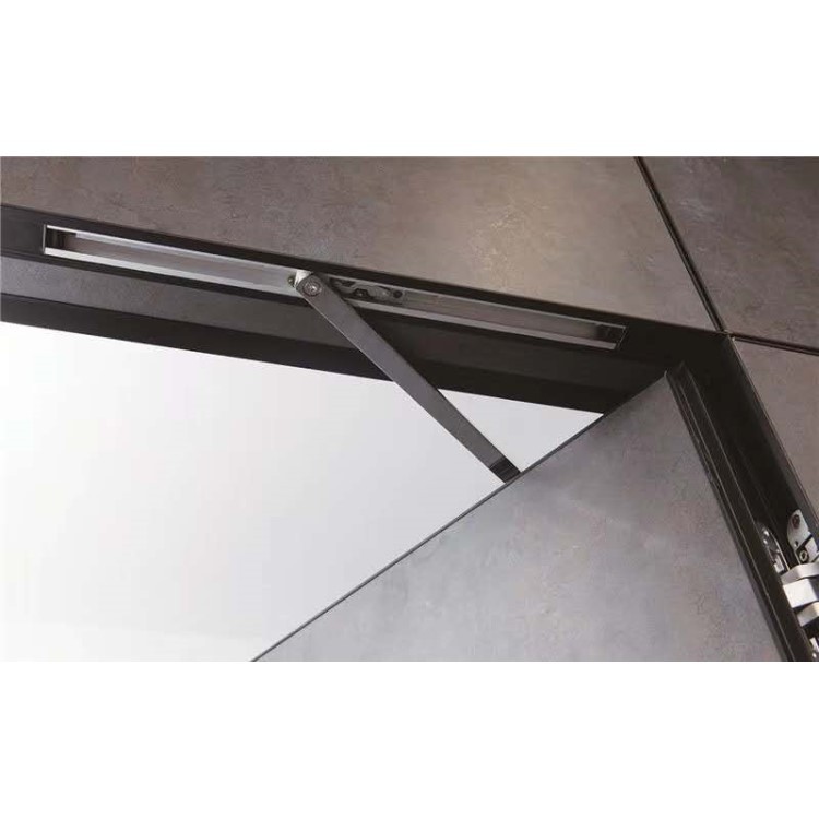 Foshan Luz de fábrica de lujo simple 2020 nueva puerta ecológica puerta compuesta de madera maciza una puerta a la puerta invisible creativa superior image 6
