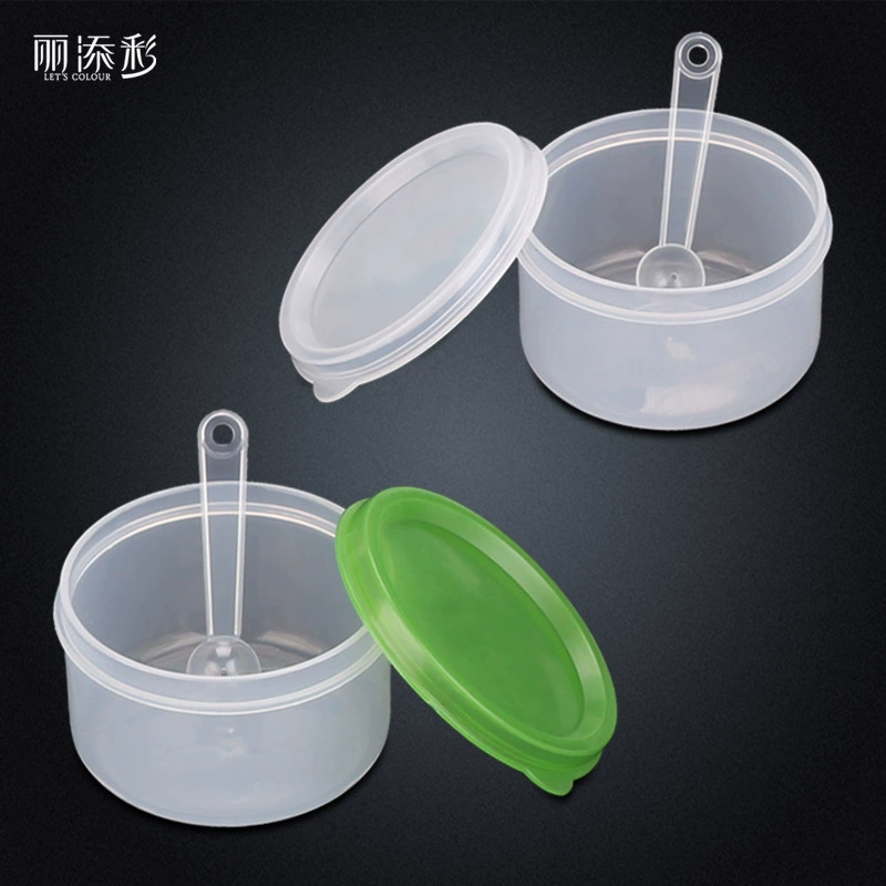 Круглая пластиковая герметичная коробка для пищевых продуктов прозрачный ящик для хранения портативная упаковочная коробка для пищевых продуктов питания Storage Mini