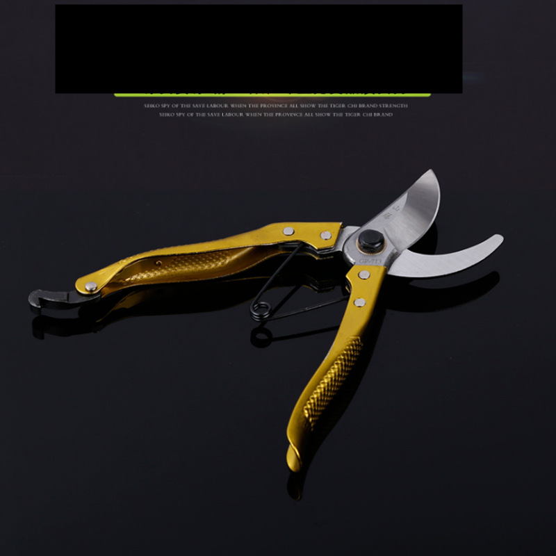 厂家批发山藤果枝剪多功能树枝剪园林剪刀 防滑省力手动修枝剪