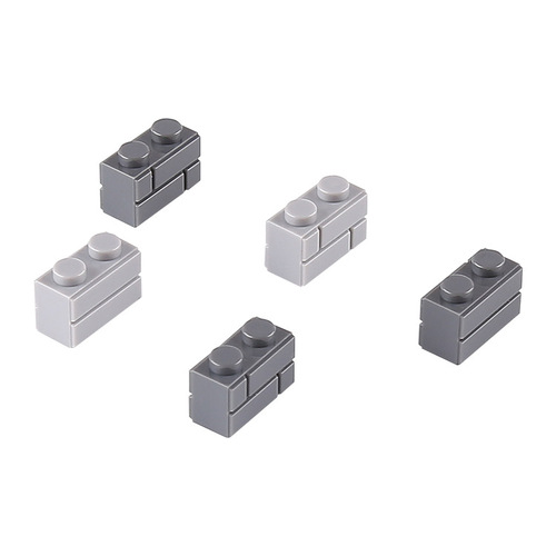 Small particles 98283 building blocks bulk accessories assembled toy basic parts 1kg 1*2 high wall bricks 1234 pieces