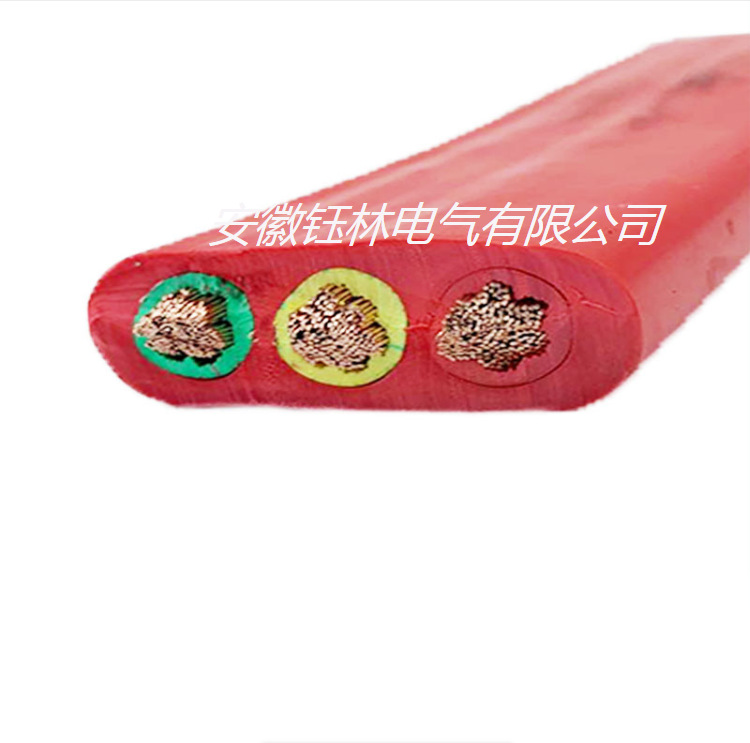 扁电缆，聚氯乙烯护套带钢丝 扁电缆型号规格齐全