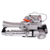 CMV-19 Пневматические трения Плащение Упаковочная машина PET Пластик Стальная ремня Упаковочная машина.