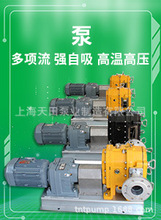 上海天田TRB型强自吸凸轮转子泵-煤渣浆液转运泵,电厂煤渣废水泵