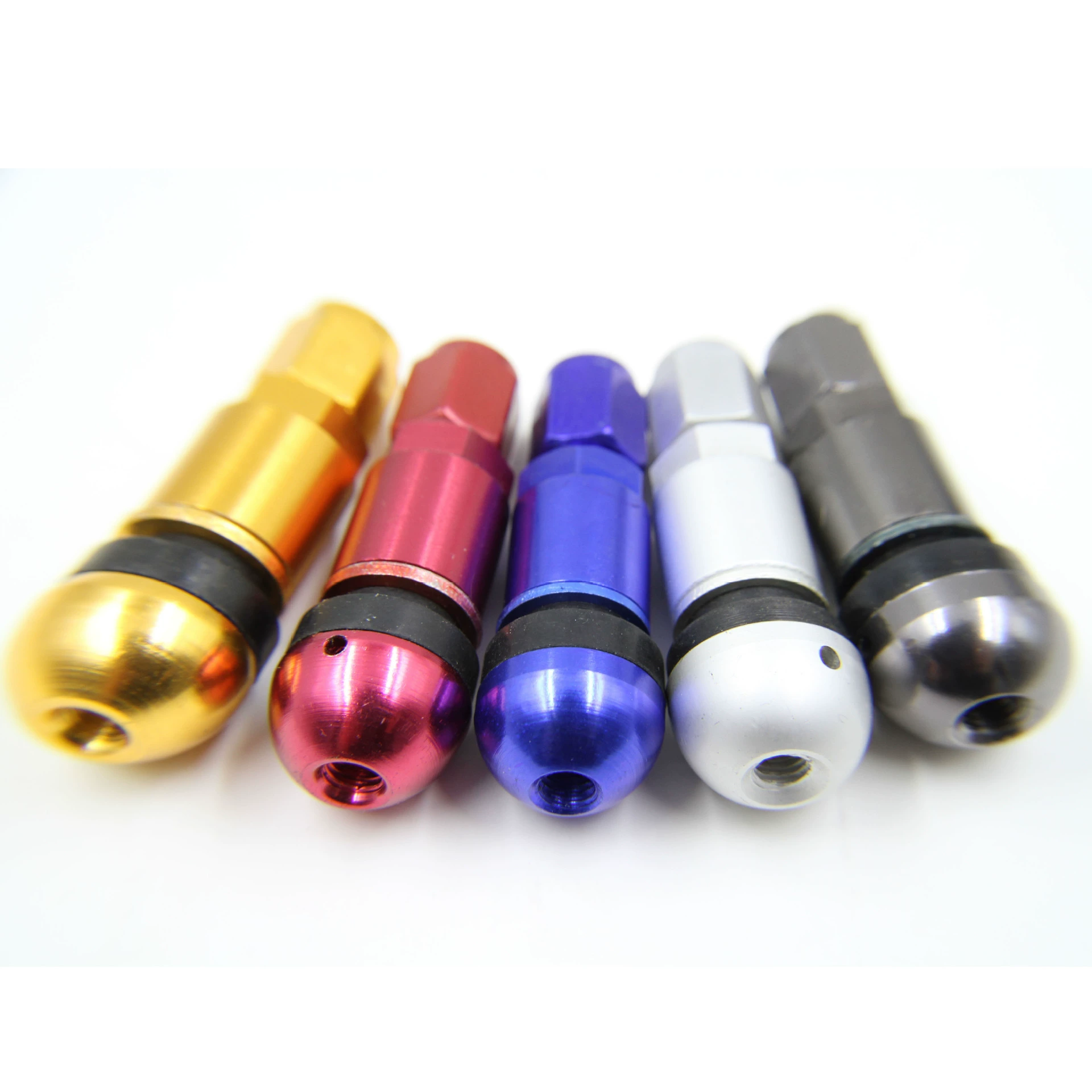 В наличии 525 круглое дно TPMS контроль давления в шинах высокопроизводительный клапан из алюминиевого сплава