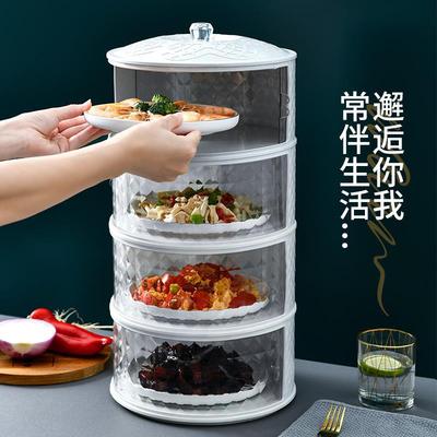 多层防苍蝇菜罩家用防尘保温食物罩保鲜饭菜罩盖可拆洗剩菜剩饭罩