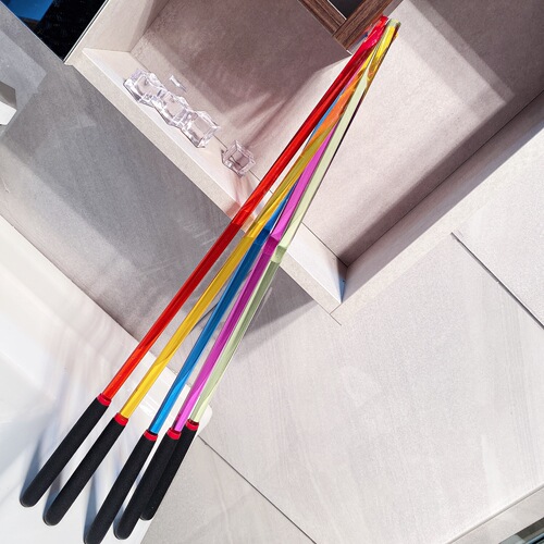 spank butt tool elastic stick SP practice colorful teaching stick spanking couple's erotic SM training supplies