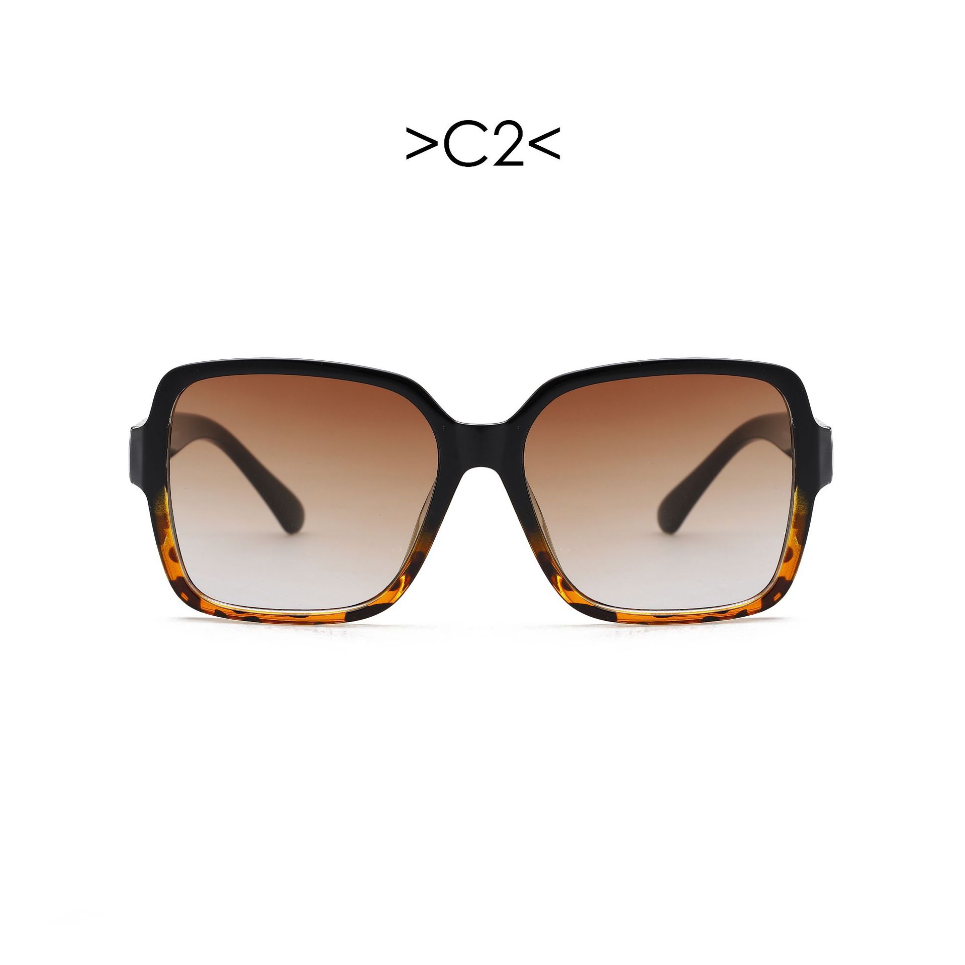 2020 gafas de sol de Marco grande de moda europeas y americanas gafas de sol de moda retro gafas de sol de color de jalea transfronteriza de moda para mujer