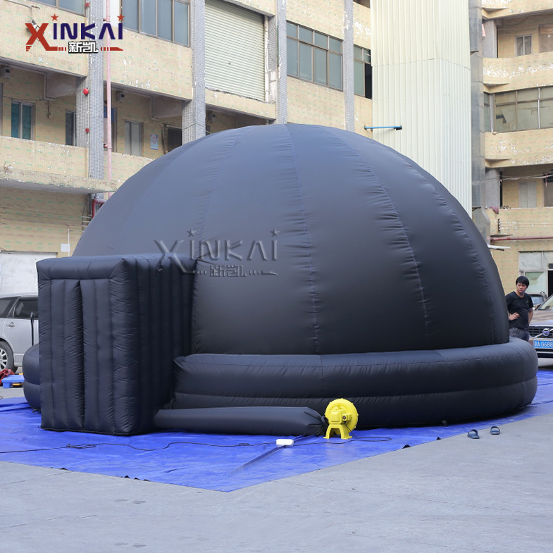 跨境爆款 圆顶投影帐篷 天文馆圆顶充气球幕影院 充气投影帐篷
