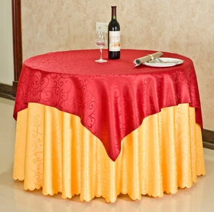 Отель обеденный стол ткань круглый платформу размером с полиэфирной устойчивость