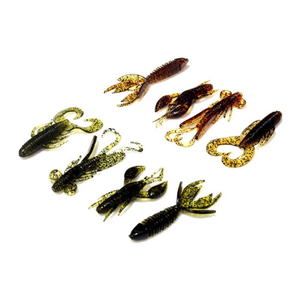 Soft Craws Fishing Lures Crawdad Baits Bass Trout Catfish Largemouth Bass Fresh Water Fishing Lure