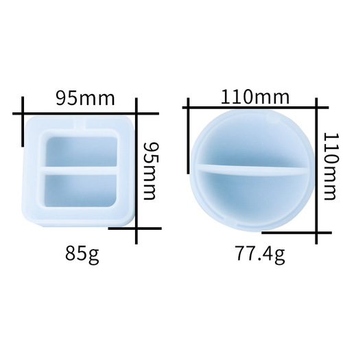 Proud diy crystal drip silicone mold new ashtray to make high mirror