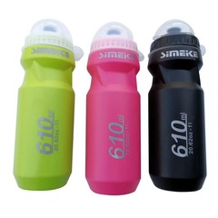 Mountain bike bicycle sports water bottle water cup plastic water bottle 610ml cycling equipment outdoor supplies