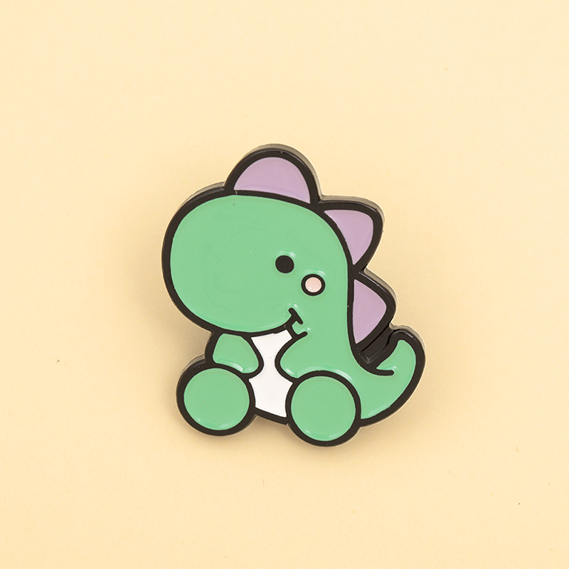 7g Weight No Inlaid Inlay Material Brooches Classification Anniversary, Business, Travel Occasion Alloy Material Animal Pattern Unisex Gender Stoving Varnish Design Cartoon Style Style Cartoon Style Pin Animal Alloy Stoving Varnish No Inlaid Unisex Brooches 10