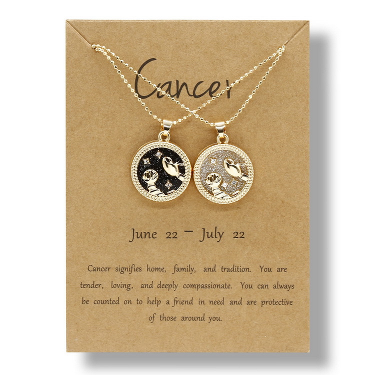 Fashion Constellation Alloy Plating Womenu0027S Pendant Necklace 1 Piece