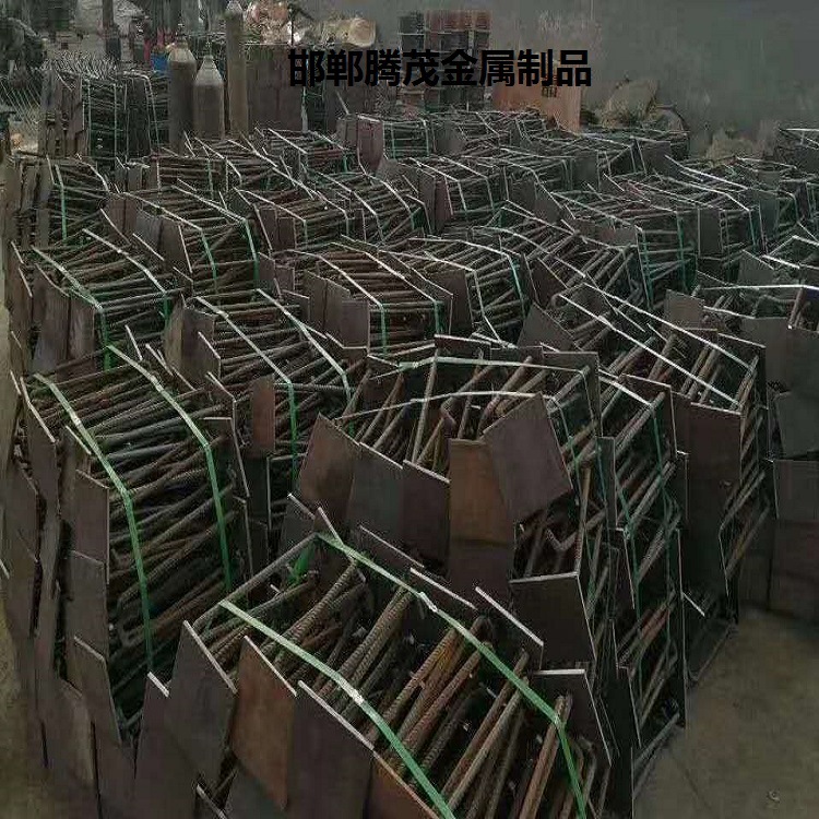 河北腾茂防落梁装置厂家 预埋件镀锌 预埋高铁桥梁防落梁