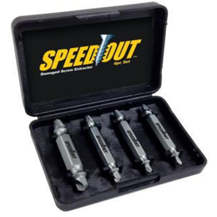 Speed out 高速钻头 螺丝钉螺栓拆除器 螺丝提取器 配件套装组合