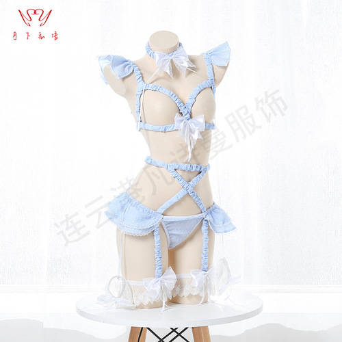 Whispering under the moon sexy lingerie female cute maid costume sexy 1174