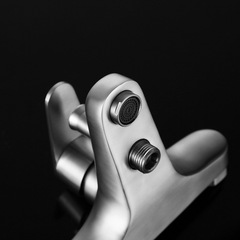 SUS304不鏽鋼浴室浴缸三聯水龍頭暗裝花灑淋浴器冷熱淋浴混水閥