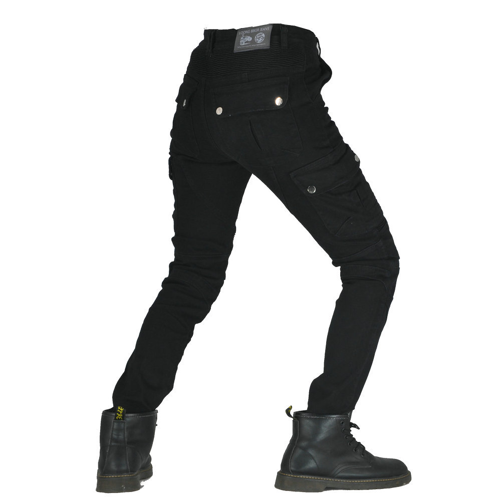 Ventas Directas de la fábrica verde del ejército Kevlar pantalones de montar Pantalones vaqueros de la motocicleta de carreras de motos Caballero femenino equipo de protección