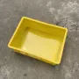 加厚带盖塑料仓库周转箱