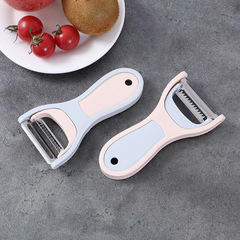 The manufacturer's household peeler stainless steel multi-functional skinning knife fruit and vegetable home peeling knife imprint advertisement