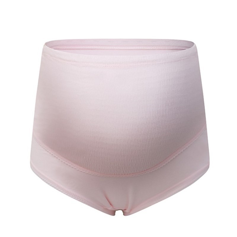 纯棉孕妇内裤怀孕期孕妇托腹透气可调节树皮裤孕妇短裤 内裤批发|ms
