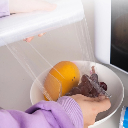 Kangwei Thickened Continuous Roll PE Plastic Food Preservation Film Home Kitchen Refrigerator Disposable Preservation Film
