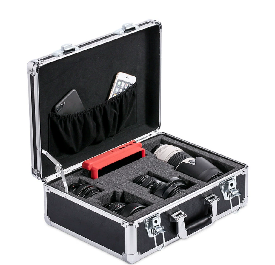 Фотографическое оборудование коробка камеры аксессуары коробка завод прямой портативный алюминиевый ящик пароль ящик чемодан
