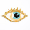 European and American ethnic style Miyuki Mi Zhu manual knitting DIY accessories Turkish evil eyes evil eyes jewelry