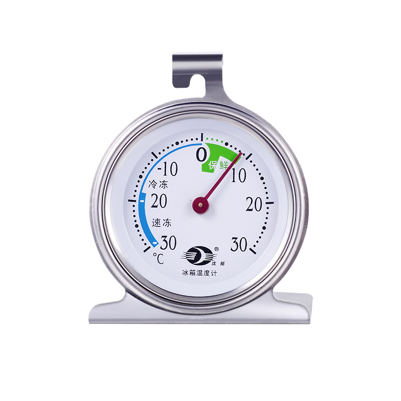 沈拓冰箱温度计医药冷库冰柜冷藏可挂温度表家用