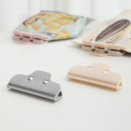 Kitchen food sealing clip, tea milk powder, coffee snack sealing strip, fresh-keeping sealing clip, plastic bag sealer
